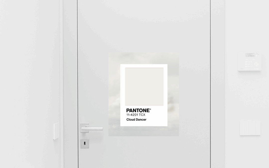 Cloud Dancer: il bianco che trasforma la luce negli spazi